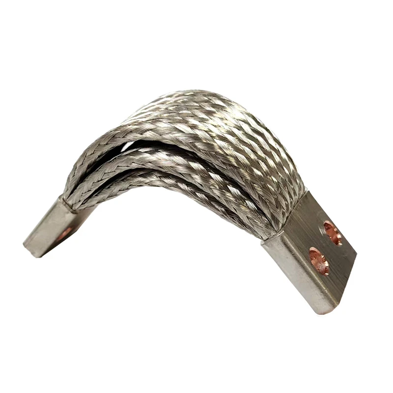 Barra colectora de alambre trenzado de cobre flexible