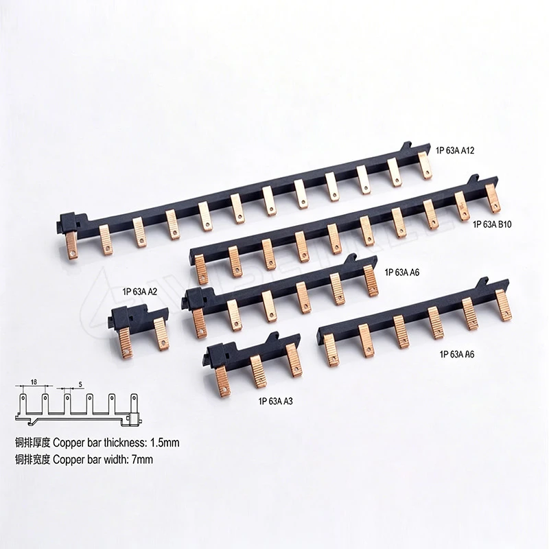 Barra colectora combinada 1P 63A