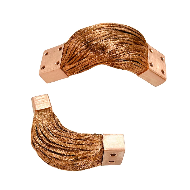 Conector de cobre trenzado