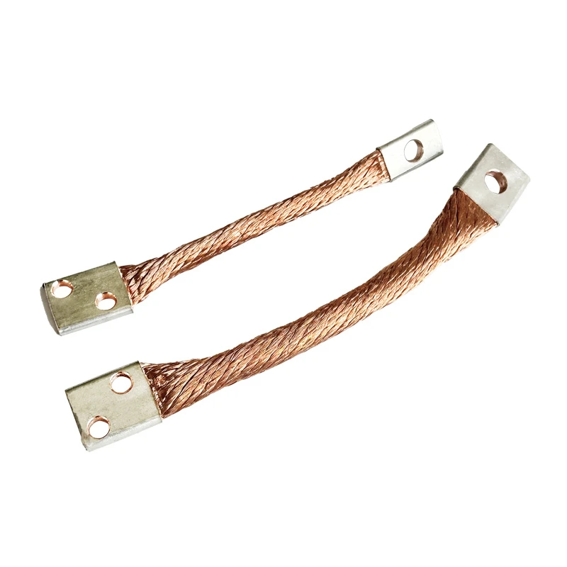 Conector de cobre trenzado