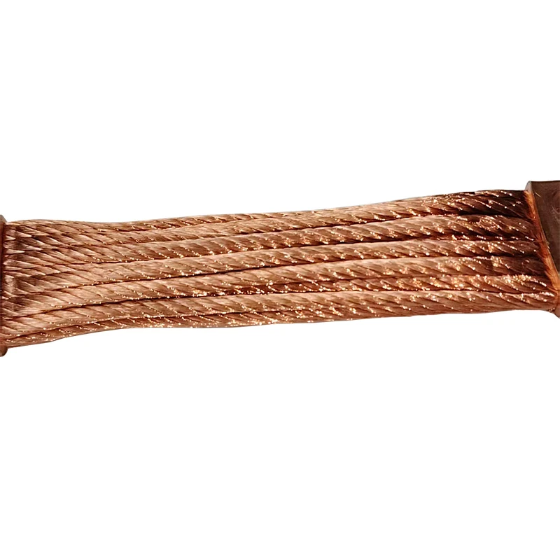 Conector de cobre trenzado