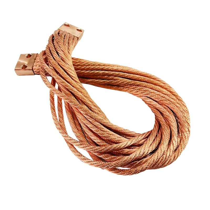 Conector de cobre trenzado