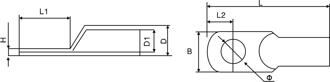 Terminales de crimpado JG-B