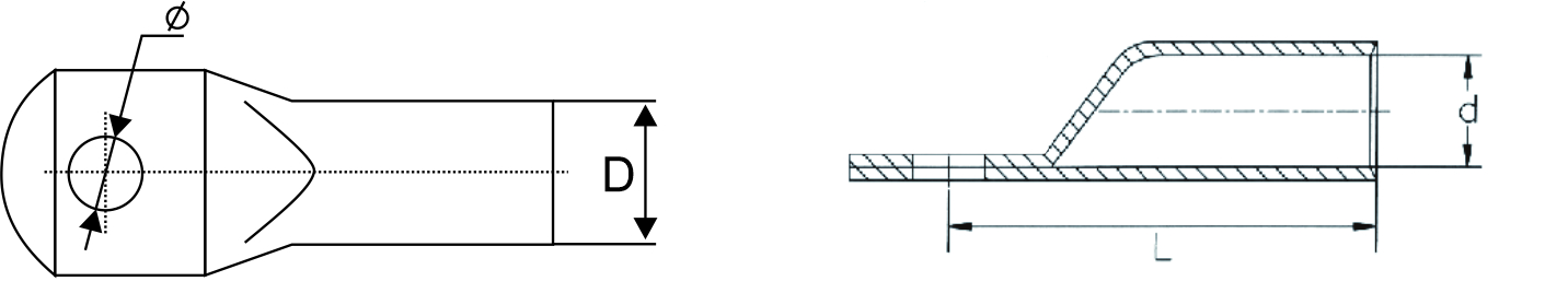 Terminal engarzado AUS